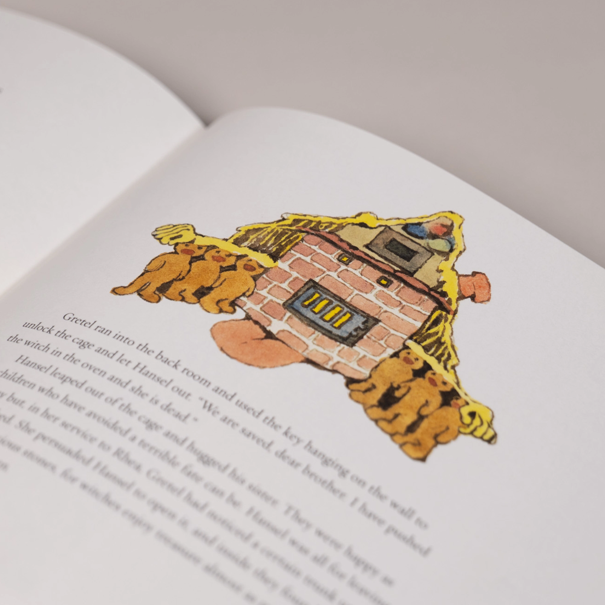 An interior view showing Stephen King's words and a spot illustration by Maurice Sendak